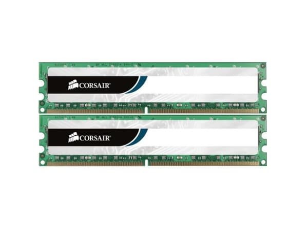 CORSAIR Value Select - DDR3 - sats - 8 GB: 2 x 4 GB - DIMM 240-pin - 1333 MHz / PC3-10600 - CL9 - ej buffrad - icke ECC