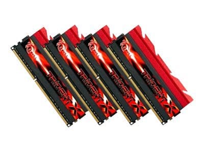 G.Skill TridentX-minne, DDR3, 32 GB, 2400MHz, CL10 (F3-2400C10Q-32GTX)