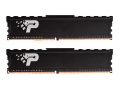 Patriot Signature Line Premium - DDR4 - sats - 32 GB: 2 x 16 GB - DIMM 288-pin - 1333 MHz / PC4-21300 - CL19 - 1.2 V - ej buffrad - icke ECC