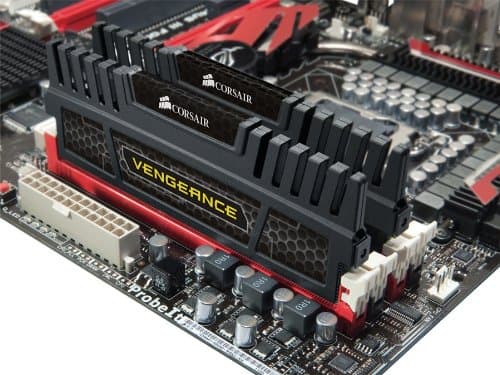 CORSAIR Vengeance - DDR3 - sett - 16 GB: 2 x 8 GB - DIMM 240-pin - 1600 MHz / PC3-12800 - CL9 - 1.5 V - ikke-bufret - ikke-ECC