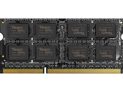 Team Group 8GB DDR3L SO-DIMM, 8 GB, 1 x 8 GB, DDR3L, 1600 MHz, 204-pin SO-DIMM