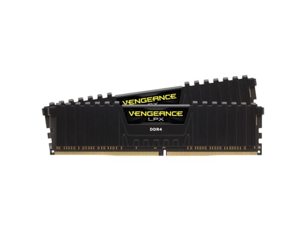 CORSAIR Vengeance LPX - DDR4 - sats - 32 GB: 2 x 16 GB - DIMM 288-pin - 3600 MHz / PC4-28800 - CL18 - 1.35 V - ej buffrad - icke ECC - svart