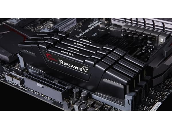 G.Skill Ripjaws V - DDR4 - sett - 256 GB: 8 x 32 GB - DIMM 288-pin - 3200 MHz / PC4-25600 - CL16 - 1.35 V - ikke-bufret - ikke-ECC - klassisk svart