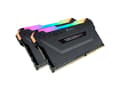 Miniatyrbilde 2 av 5: CORSAIR Vengeance RGB PRO - DDR4 - sett - 32 GB: 2 x 16 GB - DIMM 288-pin - 1800 MHz / PC4-28800 - CL18 - 1.35 V - ikke-bufret - ikke-ECC - svart