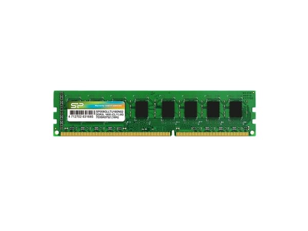 SILICON POWER - DDR3L - modul - 4 GB - DIMM 240-pin - 800 MHz / PC3L-12800 - CL11 - 1.35 V - ikke-bufret - ikke-ECC