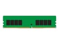 Miniatyrbilde 1 av 5: Kingston ValueRAM - DDR4 - modul - 32 GB - DIMM 288-pin - 1600 MHz / PC4-25600 - CL22 - 1.2 V - ikke-bufret - ikke-ECC