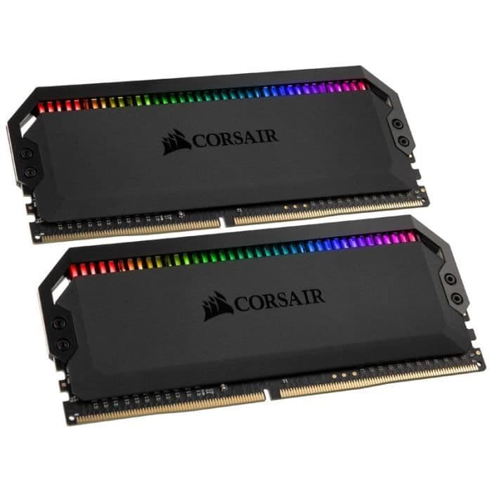 CORSAIR PC-hukommelse DOMINATOR PLATINUM RGB 32 GB (2 x 16 GB) DDR4 DRAM 3000MHz C15-hukommelsessæt (COR0840006607335)