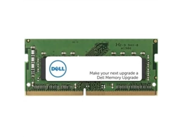 Dell - DDR4 - modul - 8 GB - SO DIMM 260-pin - 3200 MHz / PC4-25600 - ej buffrad - icke ECC - Uppgradering