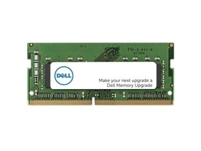 Dell - DDR4 - modul - 8 GB - SO DIMM 260-pin - 3200 MHz / PC4-25600 - ej buffrad - icke ECC - Uppgradering