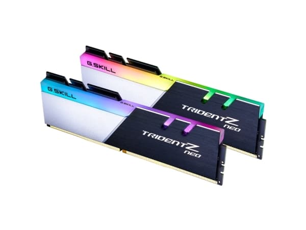 G.Skill TridentZ Neo Series - DDR4 - set - 64 GB: 2 x 32 GB - DIMM 288-PIN - 3200 MHz / PC4-25600 - CL16 - 1,35 V - utan buffert - icke-ECC - borstad