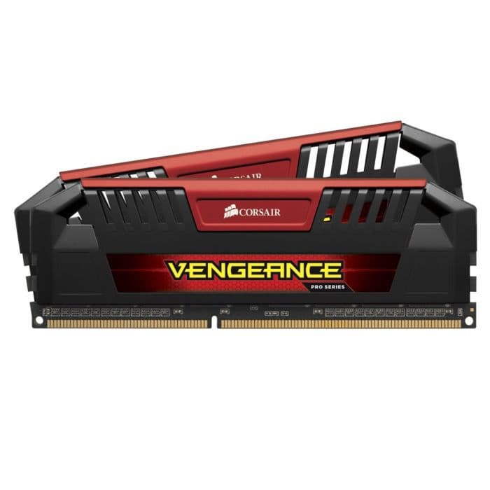 CORSAIR PC-hukommelse DDR3 - Vengeance PRO 16 GB (2 x 8 GB) - 1600 MHz - CAS 9 - Rød (CMY16GX3M2A1600C9R)