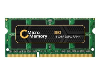 CoreParts - DDR3 - modul - 8 GB - SO DIMM 204-pin - 1600 MHz / PC3-12800 - ikke-bufret - ikke-ECC - for Fujitsu LIFEBOOK U554, U574