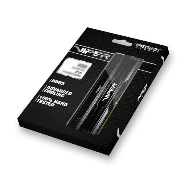 Patriot Memory 8GB, DDR3, 1600, 8 GB, DDR3, 1600 MHz, 240-pin DIMM