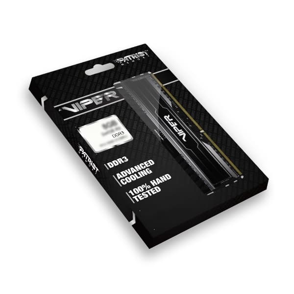 Patriot Memory 8GB, DDR3, 1600, 8 GB, DDR3, 1600 MHz, 240-pin DIMM