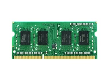 Synology - DDR3L - sats - 8 GB: 2 x 4 GB - SO DIMM 204-pin - 1600 MHz / PC3L-12800 - 1.35 V - ej buffrad - icke ECC - för Disk Station DS1517+, DS181
