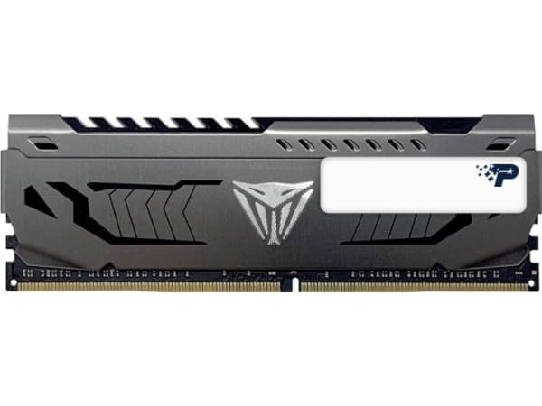 Patriot Extreme Performance Viper Steel - DDR4 - modul - 32 GB - DIMM 288-pin - 1600 MHz / PC4-25600 - CL16 - 1.35 V - ej buffrad - icke ECC - grå ka