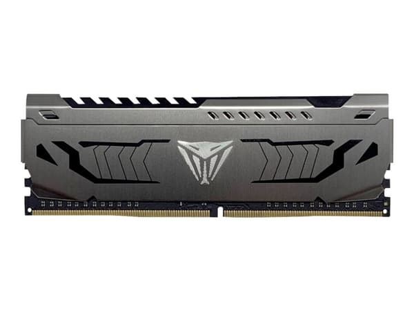 Patriot Extreme Performance Viper Steel - DDR4 - modul - 32 GB - DIMM 288-pin - 1600 MHz / PC4-25600 - CL16 - 1.35 V - ej buffrad - icke ECC - grå ka