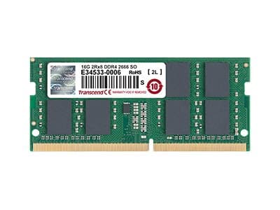 Transcend - DDR4 - modul - 8 GB - SO DIMM 260-pin - 2666 MHz / PC4-21300 - CL19 - 1.2 V - ikke-bufret - ikke-ECC
