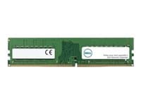 Dell - DDR4 - modul - 8 GB - DIMM 288-pin - 3200 MHz / PC4-25600 - ej buffrad - icke ECC - Uppgradering - för OptiPlex 7080; Vostro 3901