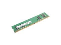 Lenovo - DDR4 - modul - 8 GB - DIMM 288-pin - 2933 MHz / PC4-23400 - 1.2 V - ikke-bufret - ikke-ECC - CRU - grønn - for ThinkCentre M70s 11DB, 11DC,