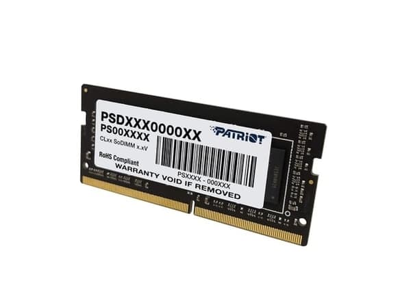 Patriot Signature Line - DDR4 - modul - 16 GB - SO DIMM 260-PIN - 2666 MHz / PC4-21300 - CL19 - 1,2 V - ikke bufferet - ikke-ECC