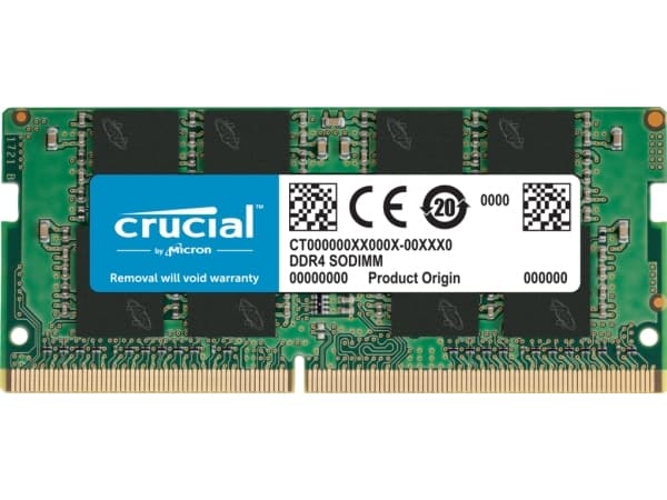 Crucial - DDR4 - modul - 16 GB - SO DIMM 260-pin - 1600 MHz / PC4-25600 - CL22 - 1.2 V - ikke-bufret - ikke-ECC