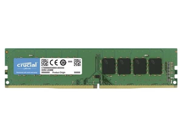 Crucial - DDR4 - modul - 8 GB - DIMM 288-pin - 1600 MHz / PC4-25600 - CL22 - 1.2 V - ikke-bufret - ikke-ECC