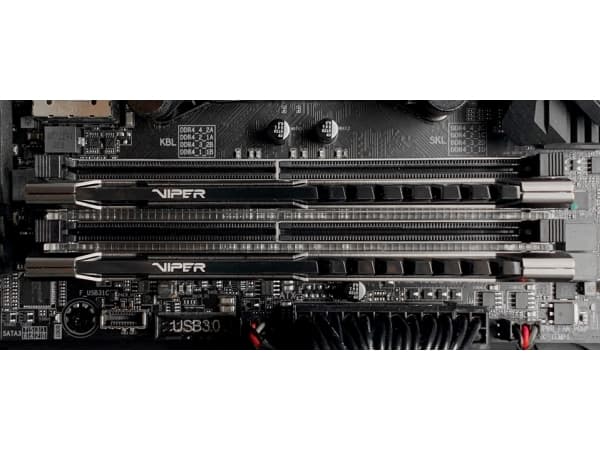 Patriot Memory Viper Steel PVS416G360C8K, 16 GB, 2 x 8 GB, DDR4, 3600 MHz, 288-pin DIMM