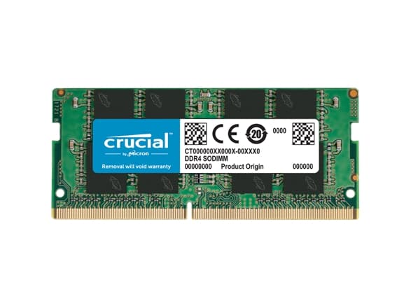 Crucial - DDR4 - modul - 8 GB - SO DIMM 260-pin - 1600 MHz / PC4-25600 - CL22 - 1.2 V - ikke-bufret - ikke-ECC