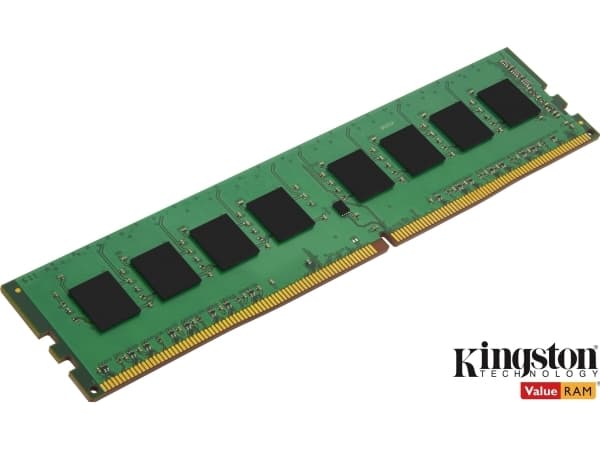 Kingston ValueRAM - DDR4 - modul - 16 GB - DIMM 288-pin - 2666 MHz / PC4-21300 - CL19 - 1.2 V - ikke-bufret - ikke-ECC