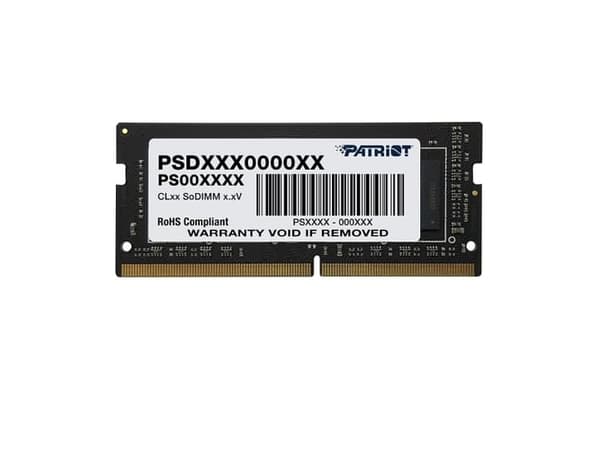 Patriot Signature Line - DDR4 - modul - 32 GB - SO DIMM 260-PIN - 3200 MHz / PC4-25600 - CL22 - 1,2 V - ikke bufferet - ikke-ECC