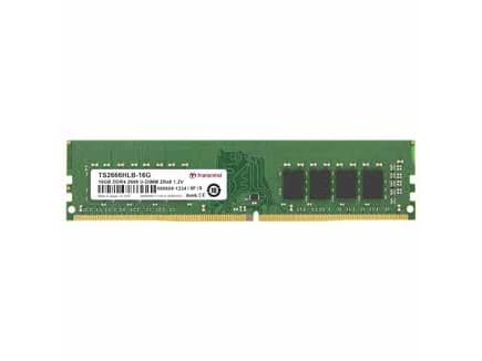 Transcend JetRAM - DDR4 - sett - 32 GB: 2 x 16 GB - DIMM 288-pin - 3200 MHz / PC4-25600 - CL22 - 1.2 V - ikke-bufret - ikke-ECC