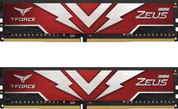 T-FORCE ZEUS - DDR4 - sett - 64 GB: 2 x 32 GB - DIMM 288-pin - 3000 MHz / PC4-24000 - CL16 - 1.35 V - ikke-bufret - ikke-ECC