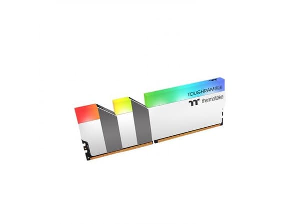 Thermaltake TOUGHRAM RGB WHITE 32GB (2x16GB) DDR4 3200MHz C16-muisti (2x16GB) Thermaltake TOUGHRAM RGB WHITE 32GB (2x16GB) DDR4 3200MHz C16 muisti