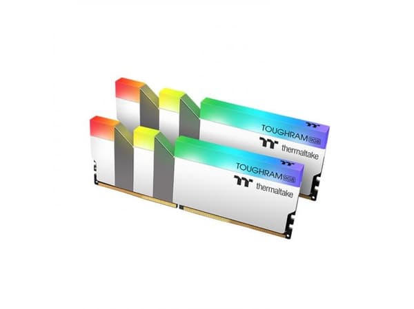 Thermaltake TOUGHRAM RGB WHITE 32GB (2x16GB) DDR4 3200MHz C16-muisti (2x16GB) Thermaltake TOUGHRAM RGB WHITE 32GB (2x16GB) DDR4 3200MHz C16 muisti