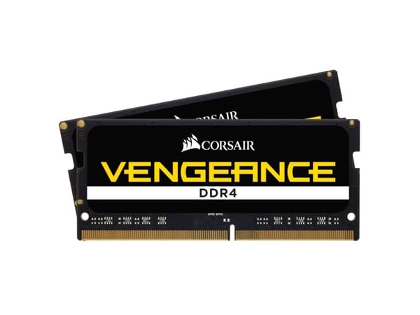 CORSAIR Vengeance - DDR4 - sett - 16 GB: 2 x 8 GB - SO DIMM 260-pin - 3200 MHz / PC4-25600 - CL22 - 1.2 V - ikke-bufret - ikke-ECC
