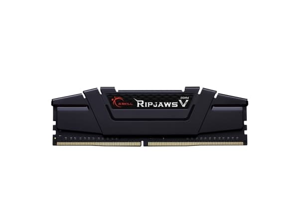 G.Skill Ripjaws V - DDR4 - sett - 64 GB: 2 x 32 GB - DIMM 288-pin - 3600 MHz / PC4-28800 - CL16 - 1.45 V - ikke-bufret - ikke-ECC - klassisk svart