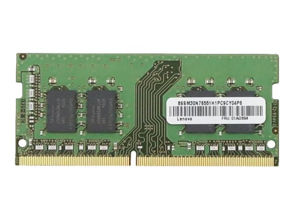 Lenovo - DDR4 - modul - 8 GB - SO DIMM 260-pin - 2666 MHz / PC4-21300 - 1.2 V - ej buffrad - icke ECC - FRU - för IdeaCentre A340-24ICB F0E6; A340-24