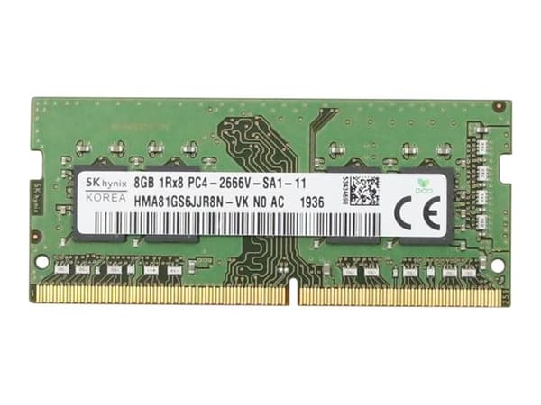 Lenovo - DDR4 - modul - 8 GB - SO DIMM 260-pin - 2666 MHz / PC4-21300 - 1.2 V - ej buffrad - icke ECC - FRU - för IdeaCentre A340-24ICB F0E6; A340-24