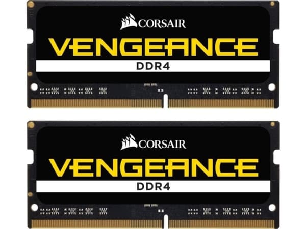CORSAIR Vengeance - DDR4 - sett - 32 GB: 2 x 16 GB - SO DIMM 260-pin - 3200 MHz / PC4-25600 - CL22 - 1.2 V - ikke-bufret - ikke-ECC