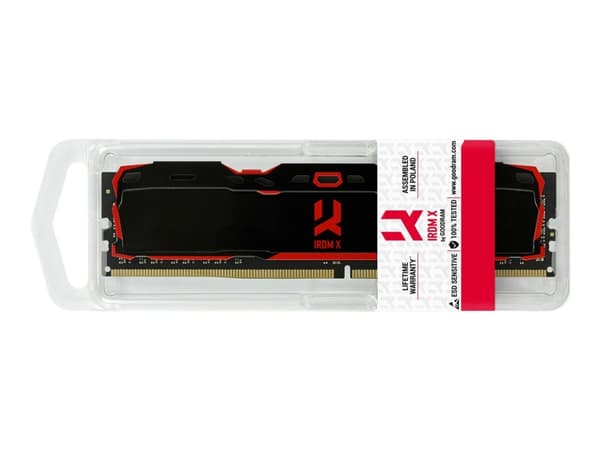 GOODRAM IRDM X - DDR4 - modul - 16 GB - DIMM 288-PIN - 3200 MHz / PC4-25600 - CL16 - 1,35 V - ikke bufferet - ikke-ECC - lajittelu