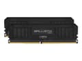 Miniatyrbilde 1 av 5: Ballistix MAX - DDR4 - sett - 16 GB: 2 x 8 GB - DIMM 288-pin - 5100 MHz / PC4-40800 - CL19 - 1.5 V - ikke-bufret - ikke-ECC - svart