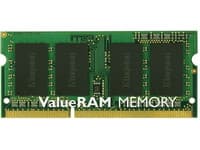 Kingston ValueRAM - DDR3L - modul - 4 GB - SO DIMM 204-pin - 800 MHz / PC3L-12800 - CL11 - 1.35 V - ikke-bufret - ikke-ECC
