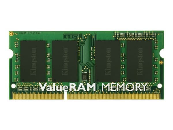 Kingston ValueRAM - DDR3L - modul - 4 GB - SO DIMM 204-pin - 800 MHz / PC3L-12800 - CL11 - 1.35 V - ikke-bufret - ikke-ECC