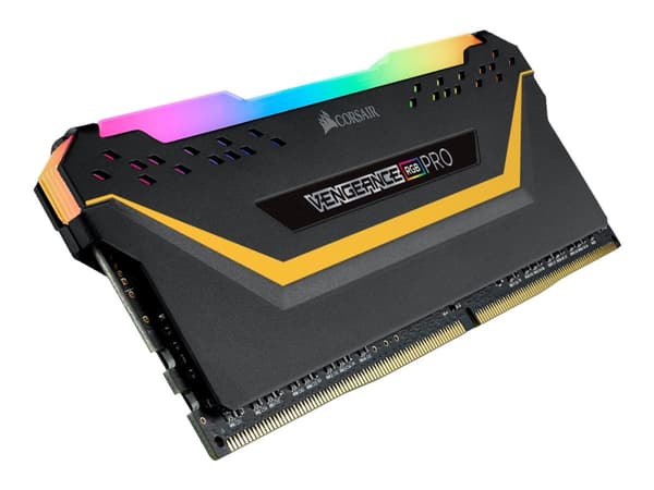 CORSAIR Vengeance RGB PRO - TUF Gaming Edition - DDR4 - sett - 32 GB: 2 x 16 GB - DIMM 288-pin - 1600 MHz / PC4-25600 - CL16 - 1.35 V - ikke-bufret -