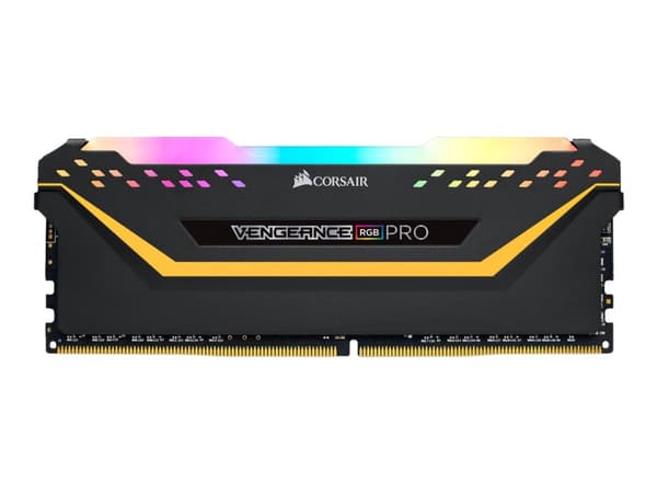 CORSAIR Vengeance RGB PRO - TUF Gaming Edition - DDR4 - sett - 32 GB: 2 x 16 GB - DIMM 288-pin - 1600 MHz / PC4-25600 - CL16 - 1.35 V - ikke-bufret -
