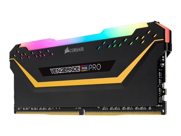 CORSAIR Vengeance RGB PRO - TUF Gaming Edition - DDR4 - sett - 32 GB: 2 x 16 GB - DIMM 288-pin - 1600 MHz / PC4-25600 - CL16 - 1.35 V - ikke-bufret -