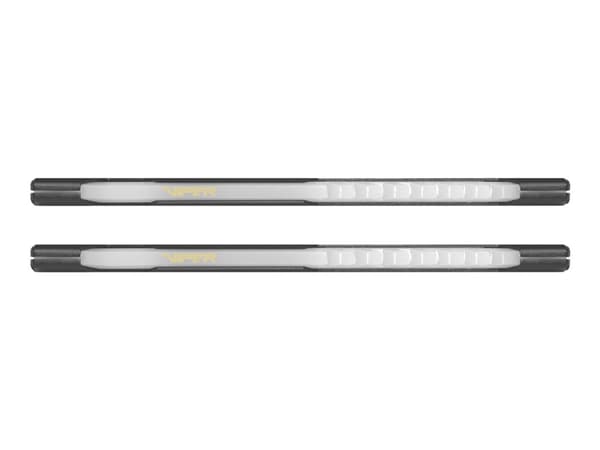 Patriot Extreme Performance Viper Steel RGB - DDR4 - sett - 16 GB: 2 x 8 GB - DIMM 288-pin - 1600 MHz / PC4-25600 - CL18 - 1.35 V - ikke-bufret - ikk