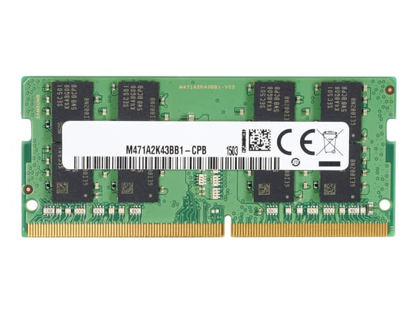 HP - DDR4 - modul - 8 GB - SO DIMM 260-PIN - 3200 MHz / PC4-25600 - 1.2 V - ikke bufferet - ikke-ECC - EliteBook 640 G9; 650 G9; 655 G9; 835 G8, 845