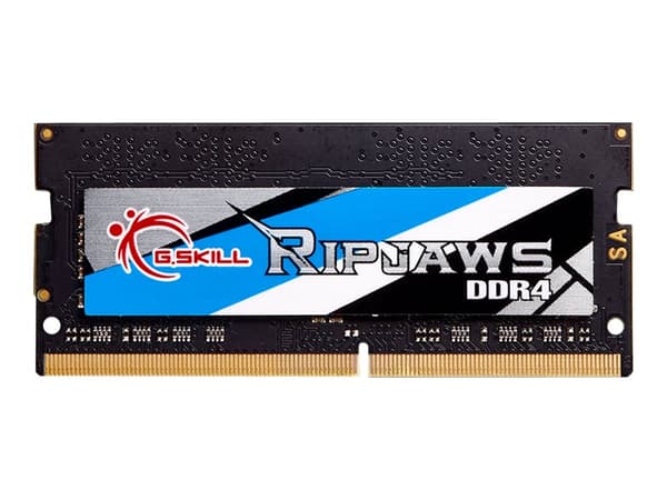 G.Skill Ripjaws - DDR4 - sett - 64 GB: 2 x 32 GB - SO DIMM 260-pin - 2666 MHz / PC4-21300 - CL19 - 1.2 V - ikke-bufret - ikke-ECC